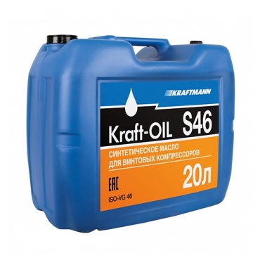 Компрессорное масло KRAFT-OIL S46 (20л)